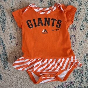 Giants onesie 0-3 months